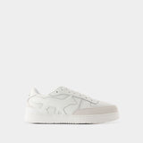 Sneakers Chiru - Maison Kitsune - Cuir - Blanc