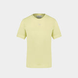 T-Shirt Baby Fox Patch - Maison Kitsune - Coton - Jaune