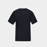 T-Shirt Handwriting Comfort - Maison Kitsune - Coton - Noir