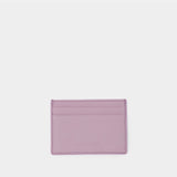Porte-Carte Cloud - Maison Kitsune - Cuir - Lilas