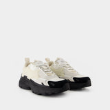 Sneakers Sora - Maison Kitsune - Cuir - Noir