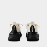 Sneakers Sora - Maison Kitsune - Cuir - Noir