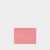 Porte-Carte Cloud - Maison Kitsune - Cuir - Rose