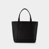Cabas Fox Head Medium - Maison Kitsune - Cuir - Noir