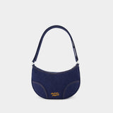 Sac Porté Épaule Boogie Moon - Maison Kitsune - Denim - Bleu