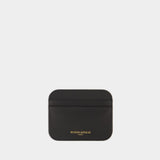 Porte-Carte Edie - Maison Kitsune - Cuir - Noir