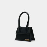 Le Chiquito Moyen - Jacquemus - Cuir - Noir