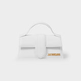 Le Bambino - Jacquemus - Cuir - Blanc