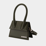 Le Chiquito Moyen - Jacquemus - Cuir - Vert