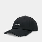 La Casquette Artichaut - Jacquemus - Coton - Noir