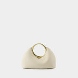 Le Petit Calino - Jacquemus - Cuir - Blanc