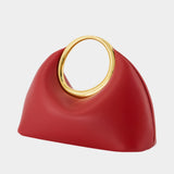 Le Petit Calino - Jacquemus - Cuir - Rouge