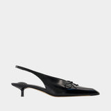 Les Slingbacks Cubisto B - Jacquemus - Cuir - Noir