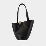 Le Bambola Moyen - Jacquemus - Cuir - Noir