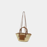 Le Petit Panier Soli - Jacquemus - Raphia - Marron