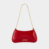 Le Petit Bisou Chaine - Jacquemus - Cuir - Rouge