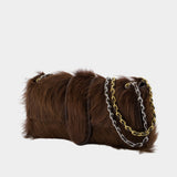 Le Bambino Chaine - Jacquemus - Cuir - Marron