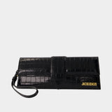 La Pochette Bambino - Jacquemus - Cuir - Noir