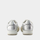 Sneakers Rise - Marine Serre - Cuir - Argenté