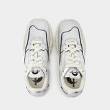 Sneakers Rise - Marine Serre - Cuir - Argenté