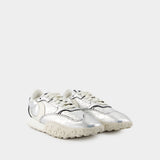 Sneakers Rise - Marine Serre - Cuir - Argenté