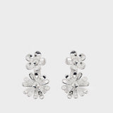 Boucles d'oreilles Daisy Wild - Marc Jacobs - Métal - Argenté