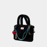 Sac À Main Apple - Charles Jeffrey Loverboy - Coton - Noir