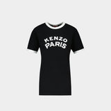 T-Shirt Gots Paris - Kenzo - Coton - Noir