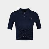 T-Shirt Tee - Rabanne - Coton - Bleu