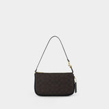 Sac Porté Épaule Signature Plaza - Coach - Cuir - Noir