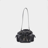 Sac À Main Dumbo.b - OFF WHITE - Cuir - Noir