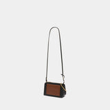 Sac Porté Épaule Compagnon - Lanvin - Cuir - Marron