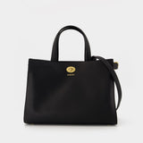 Cabas Ll Small Cotswolds - Burberry - Cuir - Noir