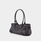 Sac À Main Le City Mini - Balenciaga - Cuir - Noir
