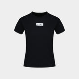 T-Shirt - MM6 Maison Margiela - Coton - Noir