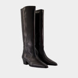 Bottes Medea - Aeyde - Cuir - Noir