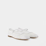 Ballerines Uma Mesh - Aeyde - Cuir - Blanc