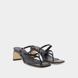 Sandales Giselle - Aeyde - Cuir - Noir