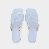 Sandales Giselle - Aeyde - Cuir - Bleu