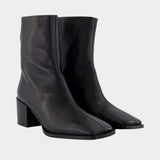 Bottines Amina - Aeyde - Cuir - Noir