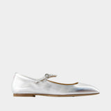 Ballerines Uma - Aeyde - Cuir - Argenté