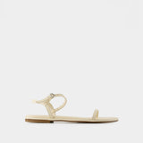 Sandales Nettie - Aeyde - Cuir - Blanc
