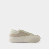 Sneakers Y-3 Marathon Tr - Y-3 - Cuir - Blanc Cassé