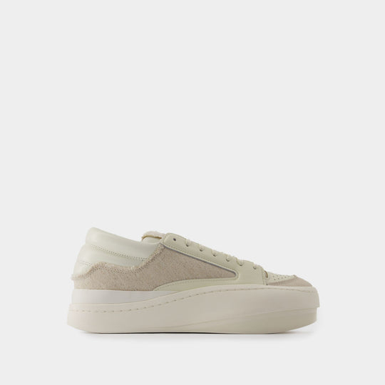 Sneakers Y-3 Marathon Tr - Y-3 - Cuir - Blanc Cassé