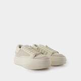 Sneakers Y-3 Marathon Tr - Y-3 - Cuir - Blanc Cassé