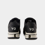 Sneakers A3 Control - Y-3 - Cuir - Noir