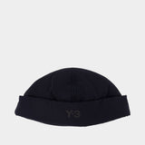 Bonnet Ducker - Y-3 - Synthétique - Noir