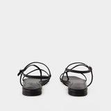 Sandales Ella - Aeyde - Cuir - Noir