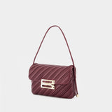 Sac Porté Épaule Soft Dorian - Victoria Beckham - Cuir - Bordeaux