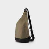 Sac À Dos Hakama Tuck - YOHJI YAMAMOTO - Synthétique - Kaki